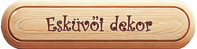 Esküvői dekor